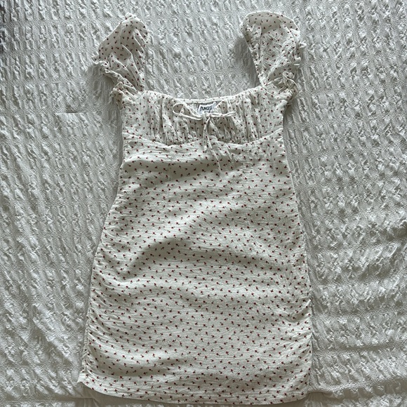 Princess Polly - Natalina Mini Dress White Size 6 - Picture 4 of 9